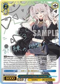 Towards the Future Together, Shishiro Botan (SSP) - hololive production - Weiss Schwarz card