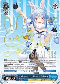 #Pekorart, Usada Pekora (SP) - hololive production - Weiss Schwarz card