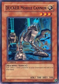 DUCKER Mobile Cannon - Light of Destruction - YuGiOh card