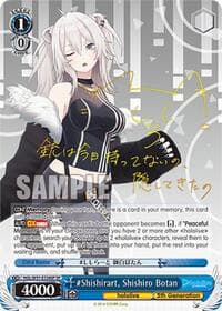 #Shishirart, Shishiro Botan (SP) - hololive production - Weiss Schwarz card