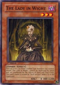 The Lady in Wight - Light of Destruction - YuGiOh card