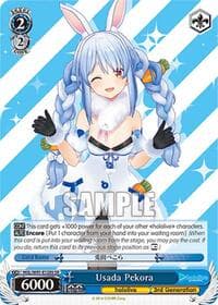 Usada Pekora (SR) - hololive production - Weiss Schwarz card