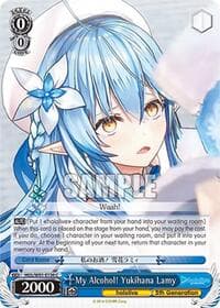 My Alcohol! Yukihana Lamy - hololive production - Weiss Schwarz card