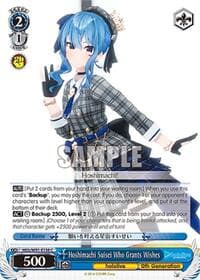 Hoshimachi Suisei Who Grants Wishes - hololive production - Weiss Schwarz card