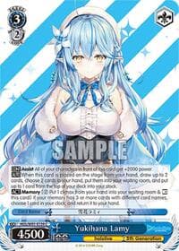 Yukihana Lamy - hololive production - Weiss Schwarz card