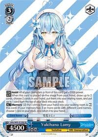 Yukihana Lamy (SR) - hololive production - Weiss Schwarz card