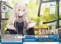 Peaceful Moment - hololive production - Weiss Schwarz card