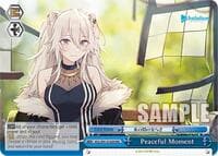 Peaceful Moment (RRR) - hololive production - Weiss Schwarz card