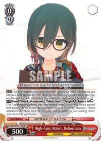 High-Spec Robot, Robocosan - hololive production - Weiss Schwarz card