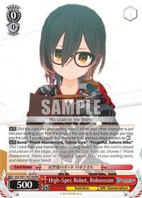 High-Spec Robot, Robocosan (RRR) - hololive production - Weiss Schwarz card