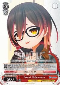 Proud, Robocosan - hololive production - Weiss Schwarz card