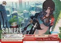 Living Alongside Nature - hololive production - Weiss Schwarz card