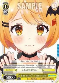 Bite Bite Yozora Mel - hololive production - Weiss Schwarz card