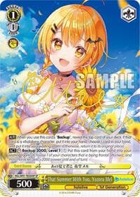 That Summer With You, Yozora Mel (SP) - hololive production - Weiss Schwarz card