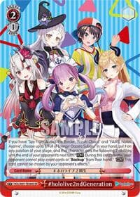 #hololive2ndGeneration (SR) - hololive production - Weiss Schwarz card