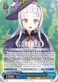 Playing the Bad Witch, Murasaki Shion - hololive production - Weiss Schwarz card