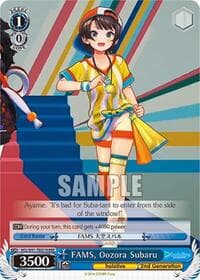 FAMS, Oozora Subaru (RRR) - hololive production - Weiss Schwarz card