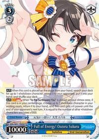 Full of Energy! Oozora Subaru - hololive production - Weiss Schwarz card