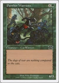 Panther Warriors - Classic Sixth Edition - Magic: The Gathering card