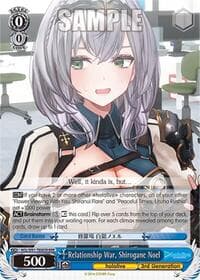 Relationship War, Shirogane Noel (RRR) - hololive production - Weiss Schwarz card