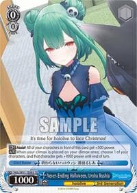 Never-Ending Halloween, Uruha Rushia - hololive production - Weiss Schwarz card