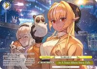 In A Town Where Snow Falls (PR) - hololive production - Weiss Schwarz card