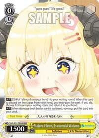 Mature Flavor, Tsunomaki Watame (RRR) - hololive production - Weiss Schwarz card