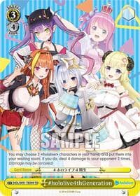 #hololive4thGeneration - hololive production - Weiss Schwarz card