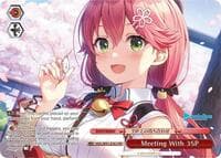 Meeting With 35P (PR) - hololive production - Weiss Schwarz card