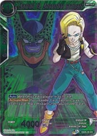 Android 18, Absorption Imminent - Expansion Deck Box Set 20: Ultimate Deck 2022 - Dragon Ball Super: Masters card