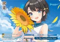 To the Sunflowery You (PR) - hololive production - Weiss Schwarz card