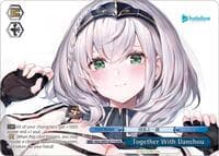 Together With Danchou (PR Foil) - hololive production - Weiss Schwarz card