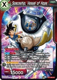 Spaceship, Vessel of Hope - Ultimate Squad - Dragon Ball Super: Masters card