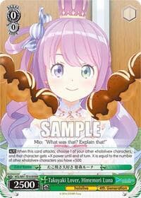 Takoyaki Lover, Himemori Luna - hololive production - Weiss Schwarz card
