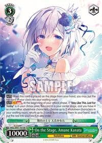 On the Stage, Amane Kanata - hololive production - Weiss Schwarz card
