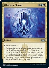 Obscura Charm - Streets of New Capenna - Magic: The Gathering card