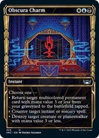 Obscura Charm (Showcase) - Streets of New Capenna - Magic: The Gathering card
