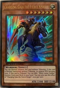 Charging Gaia the Fierce Knight - Speed Duel: Tournament Pack 3 - YuGiOh card
