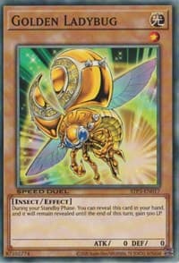 Golden Ladybug - Speed Duel: Tournament Pack 3 - YuGiOh card