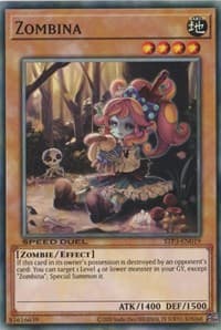 Zombina - Speed Duel: Tournament Pack 3 - YuGiOh card