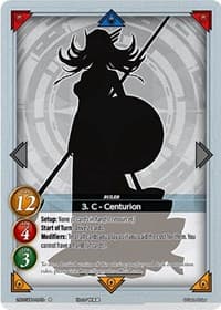 3. C - Centurion (B) - Become the Hero! - Gate Ruler card