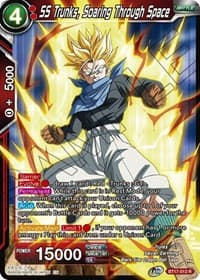 SS Trunks, Soaring Through Space - Ultimate Squad - Dragon Ball Super: Masters card