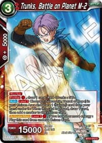 Trunks, Battle on Planet M-2 - Ultimate Squad - Dragon Ball Super: Masters card
