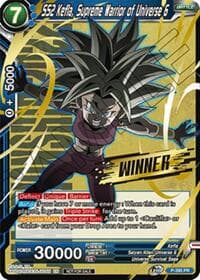 SS2 Kefla, Supreme Warrior of Universe 6 (Winner Stamped) (Championship Pack 2022 Vol.1) - Promotion Cards - Dragon Ball Super: Masters card
