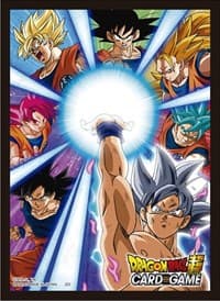 Dragon Ball Super CCG Son Goku Buy a Box Card Sleeves (50-Pack) - Bandai Card Sleeves - Card Sleeves card