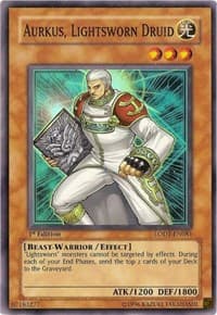 Aurkus, Lightsworn Druid - Light of Destruction - YuGiOh card