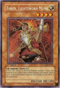 Ehren, Lightsworn Monk - Light of Destruction - YuGiOh card