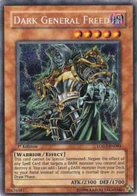 Dark General Freed - Light of Destruction - YuGiOh card