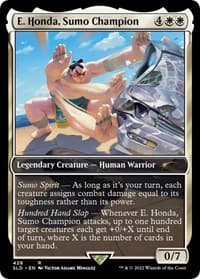 E. Honda, Sumo Champion - Secret Lair Drop Series - Magic: The Gathering card