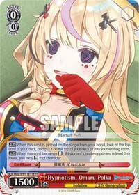 Hypnotism, Omaru Polka - hololive production - Weiss Schwarz card
